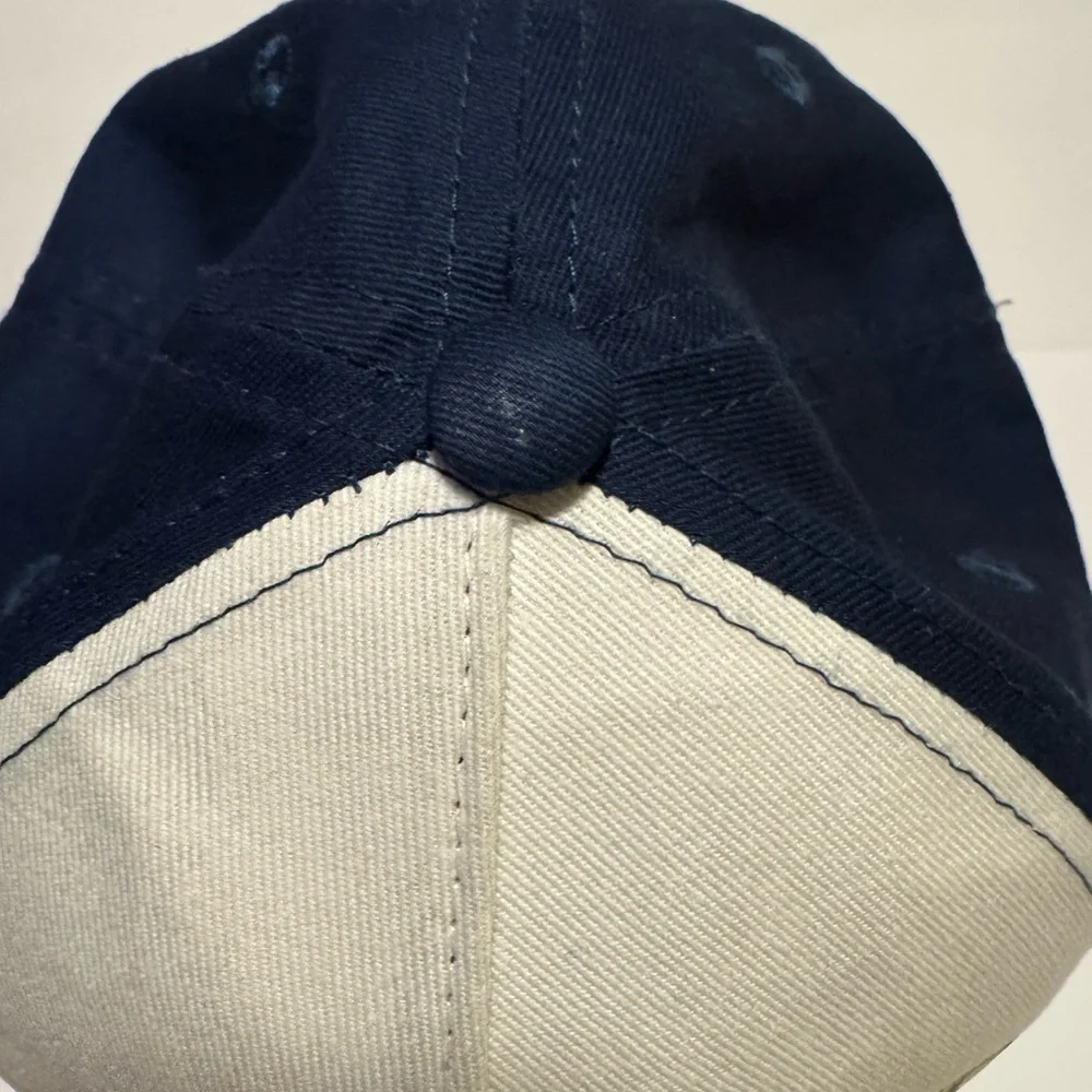 Kirby Nintendo Baseball Hat Blue White 100% Cotton Adjustable One Size